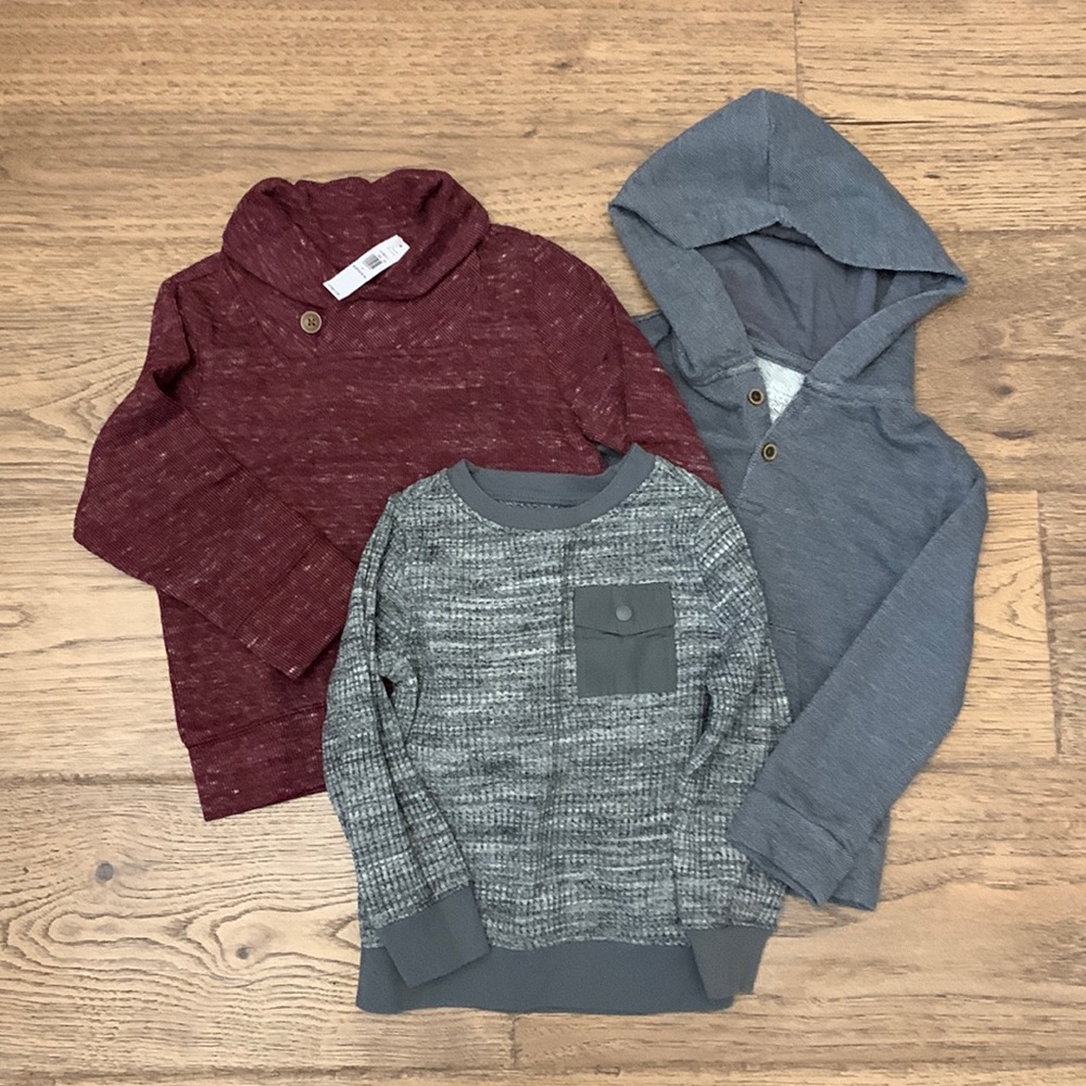 Boys long sleeve shirts - 3T